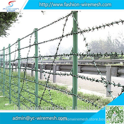 Factory price razor barbed wire mesh fence